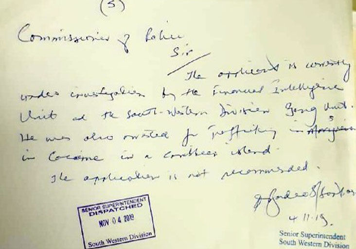 Sen Supt of the South-Western Division